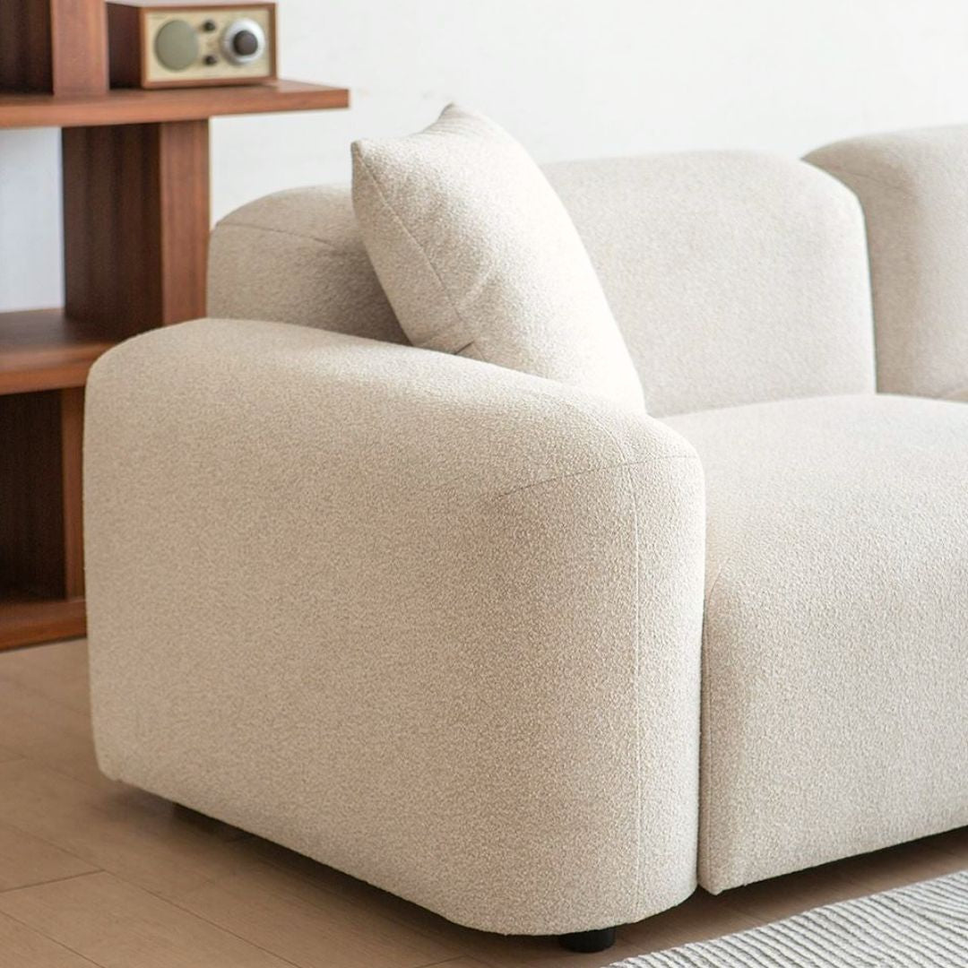 Cloudscape – Modulare Block-Wohnlandschaft mit integrierter Récamiere